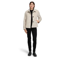 Jakker<Gil Bret Casual uldjakke med krave Beige