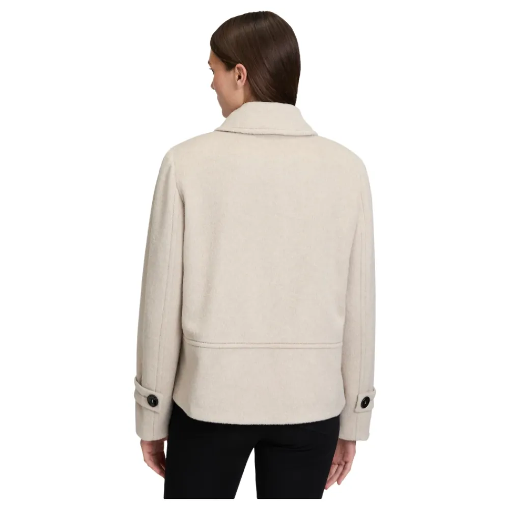 Jakker<Gil Bret Casual uldjakke med krave Beige
