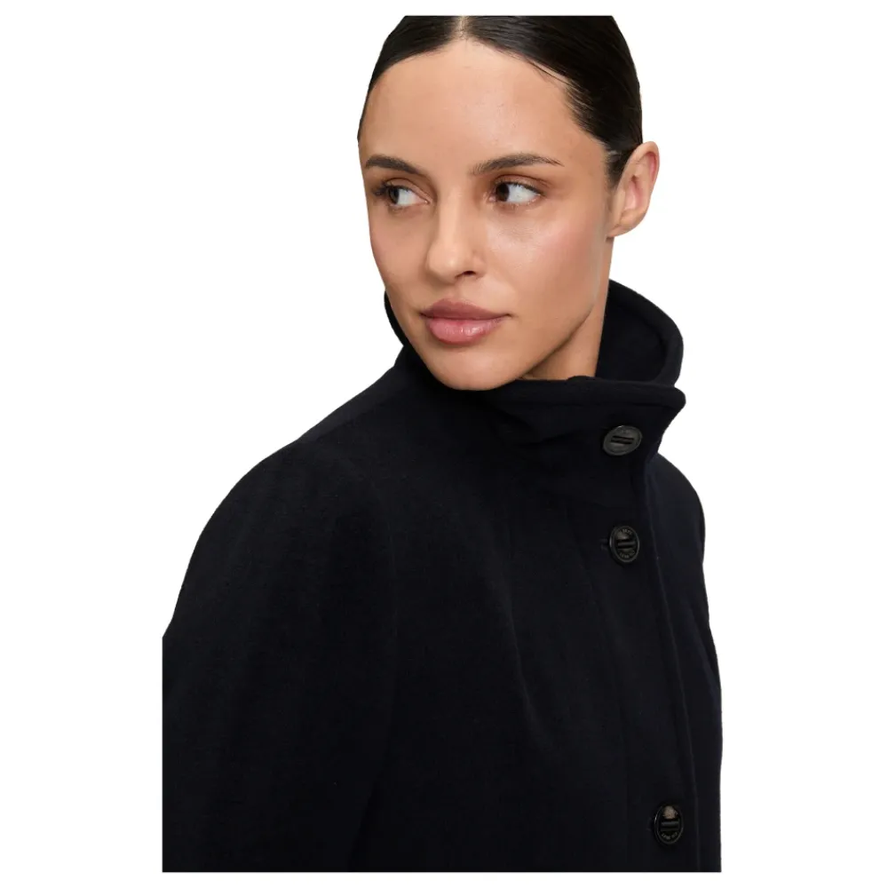 Jakker<Gil Bret Casual Uldjakke med Sporty Detaljer Blå