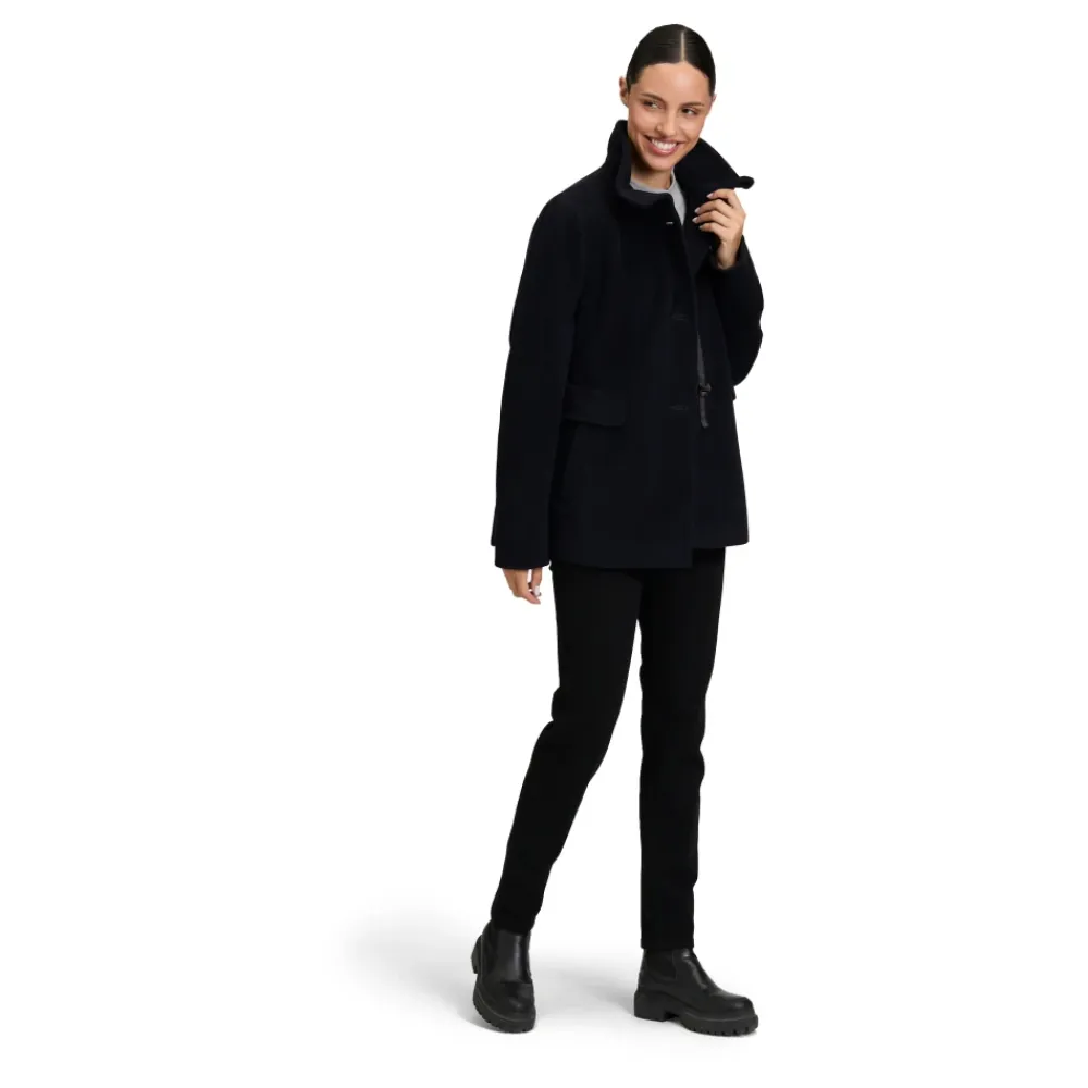 Jakker<Gil Bret Casual Uldjakke med Sporty Detaljer Blå