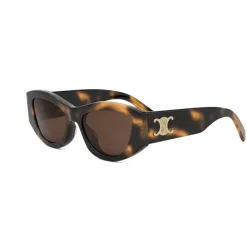 Solbriller|Solbriller^CELINE Cat Eye Solbriller med Transition Linser Brun