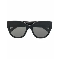 Solbriller^Saint Laurent Cat-Eye Solbriller Sort