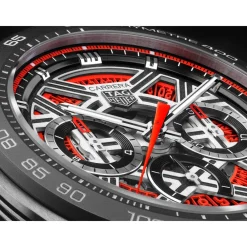 Ure<Tag Heuer CBU2082.FT6275 - Carrera Chronograph Extreme Sport Rød