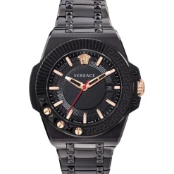 Ure<Versace Chain Reaction Herreur Sort