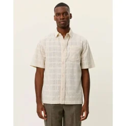 Skjorter<Les Deux Charlie SS Shirt Beige