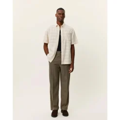 Skjorter<Les Deux Charlie SS Shirt Beige