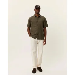 Skjorter<Les Deux Charlie SS Shirt Grøn