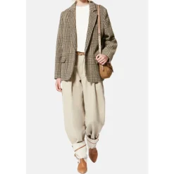 Jakker<Marant étoile Charlyne Blazer Beige