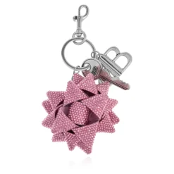 Tilbehør Til Tasker<Balenciaga Charm Nøglering Pink