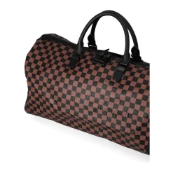 Rejsetasker<SPRAYGROUND Check 2 Emboss Duffle Brun
