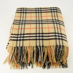 Halstørklæder Og Tørklæder<Burberry Check Cashmere Scarf Beige