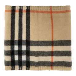 Halstørklæder Og Tørklæder|Tørklæder^Burberry Check Cashmere Snood Beige