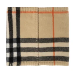 Halstørklæder Og Tørklæder|Tørklæder^Burberry Check Cashmere Snood Beige