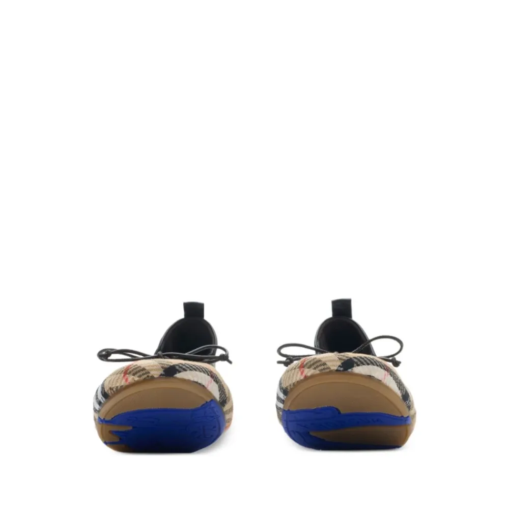 Ballerina Sko^Burberry Check Fawn Ballerinas Beige