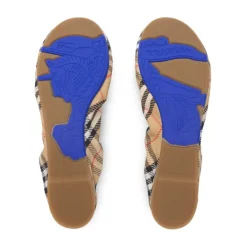 Ballerina Sko^Burberry Check Fawn Ballerinas Beige