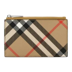 Punge & Kortholder<Burberry Check print wallet Multifarvet