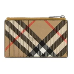 Punge & Kortholder<Burberry Check print wallet Multifarvet