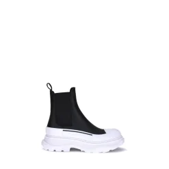Chelsea Boots^Alexander McQueen Chelsea Ankelstøvler med Profilsål Sort