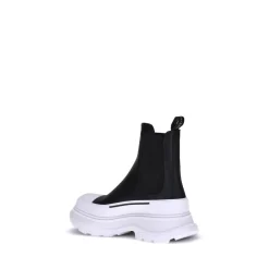 Chelsea Boots^Alexander McQueen Chelsea Ankelstøvler med Profilsål Sort