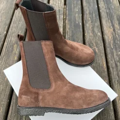 Chelsea Boots^Angulus Chelsea Boot - Ruskind Brun