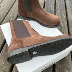Chelsea Boots^Angulus Chelsea Boot - Ruskind Brun