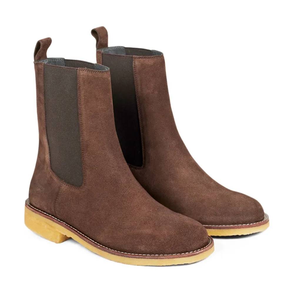 Chelsea Boots^Angulus Chelsea Boot - Ruskind Brun