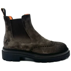 Chelsea Boots^Santoni Chelsea Boots Brun