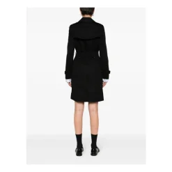 Frakker<Burberry Chelsea Cotton Trenchcoat Sort