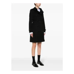 Frakker<Burberry Chelsea Cotton Trenchcoat Sort