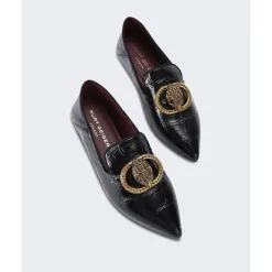 Loafers<Kurt Geiger Chelsea Point Slip On Sort