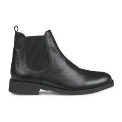 Chelsea Boots<Angulus Chelsea Støvle m. Elastik 7287 Sort