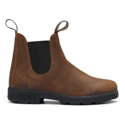 Chelsea Boots^Blundstone Chelsea støvler i læder Brun