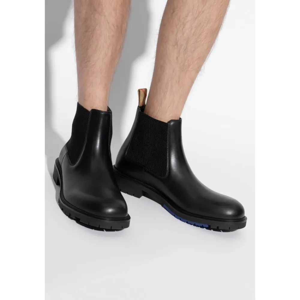 Chelsea Boots^Burberry Chelsea støvler Rogue Sort