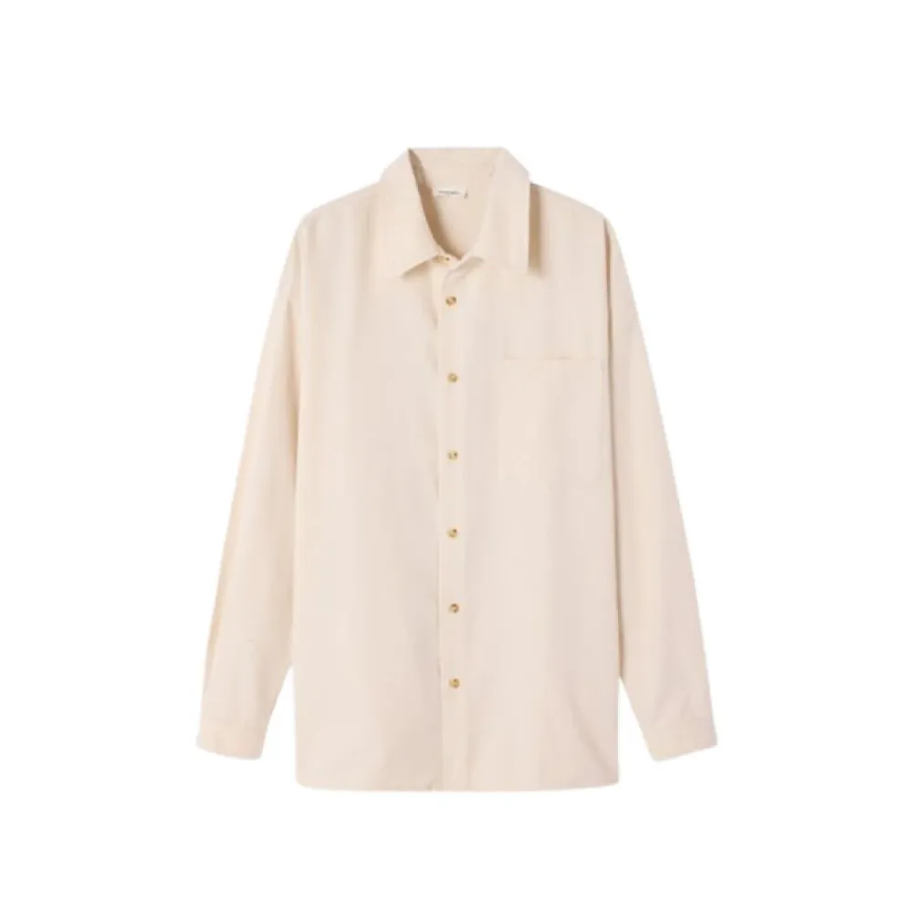 Bluser & Skjorter^American Vintage Chemise Ample Lycaz Beige