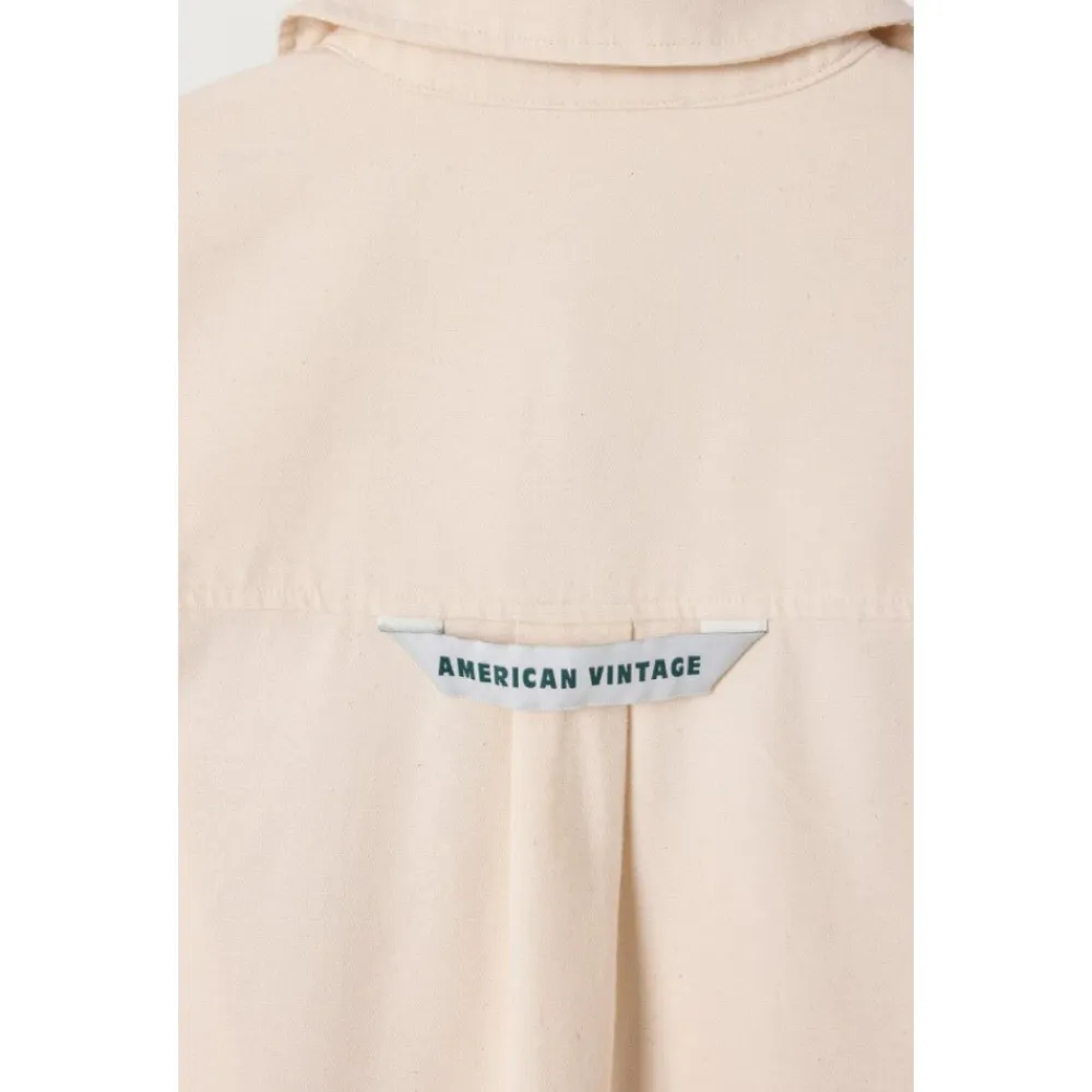 Bluser & Skjorter^American Vintage Chemise Ample Lycaz Beige