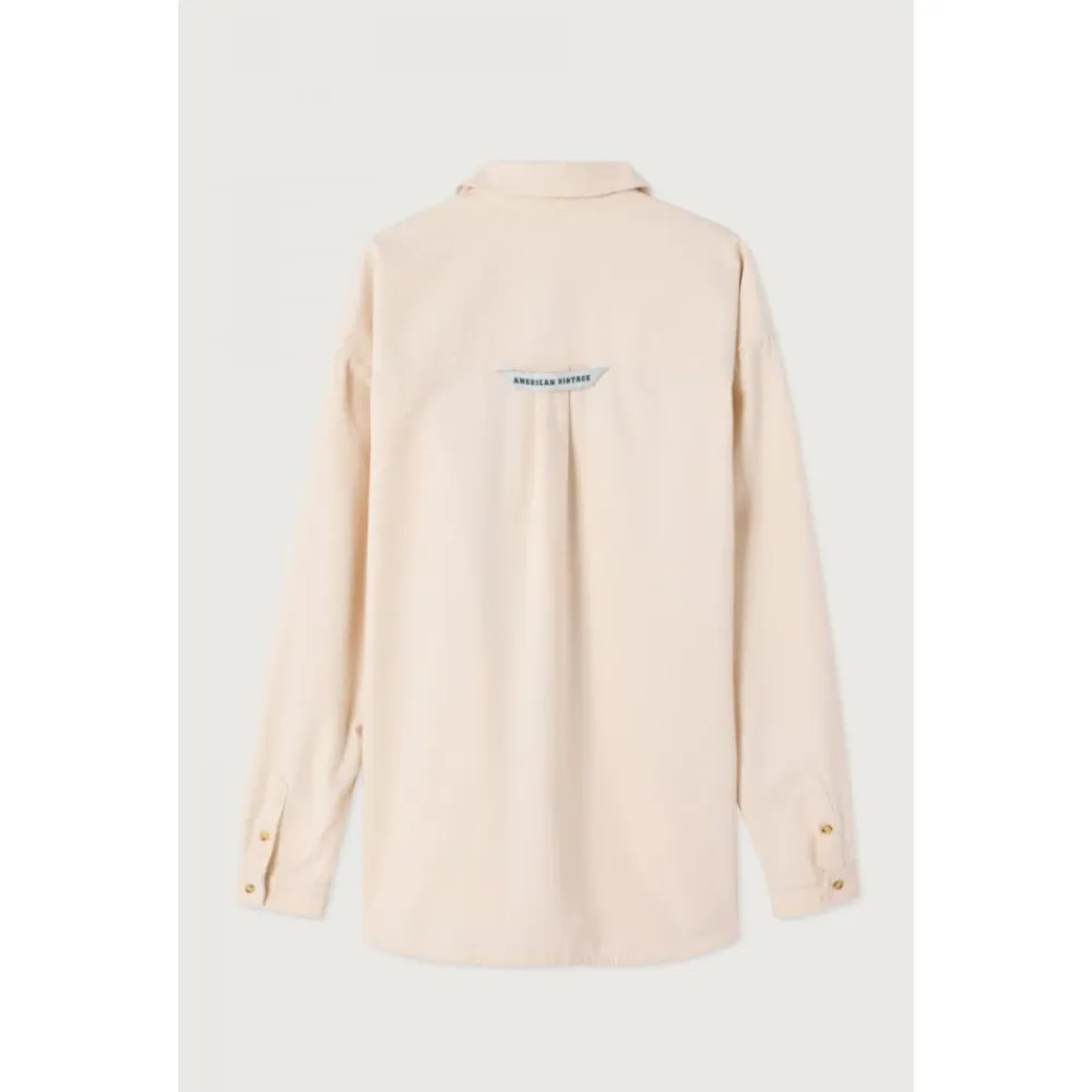 Bluser & Skjorter^American Vintage Chemise Ample Lycaz Beige