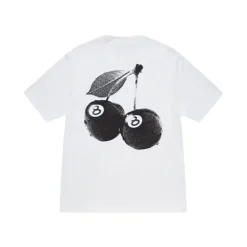 T-Shirts<Stüssy Cherries Tee Hvid