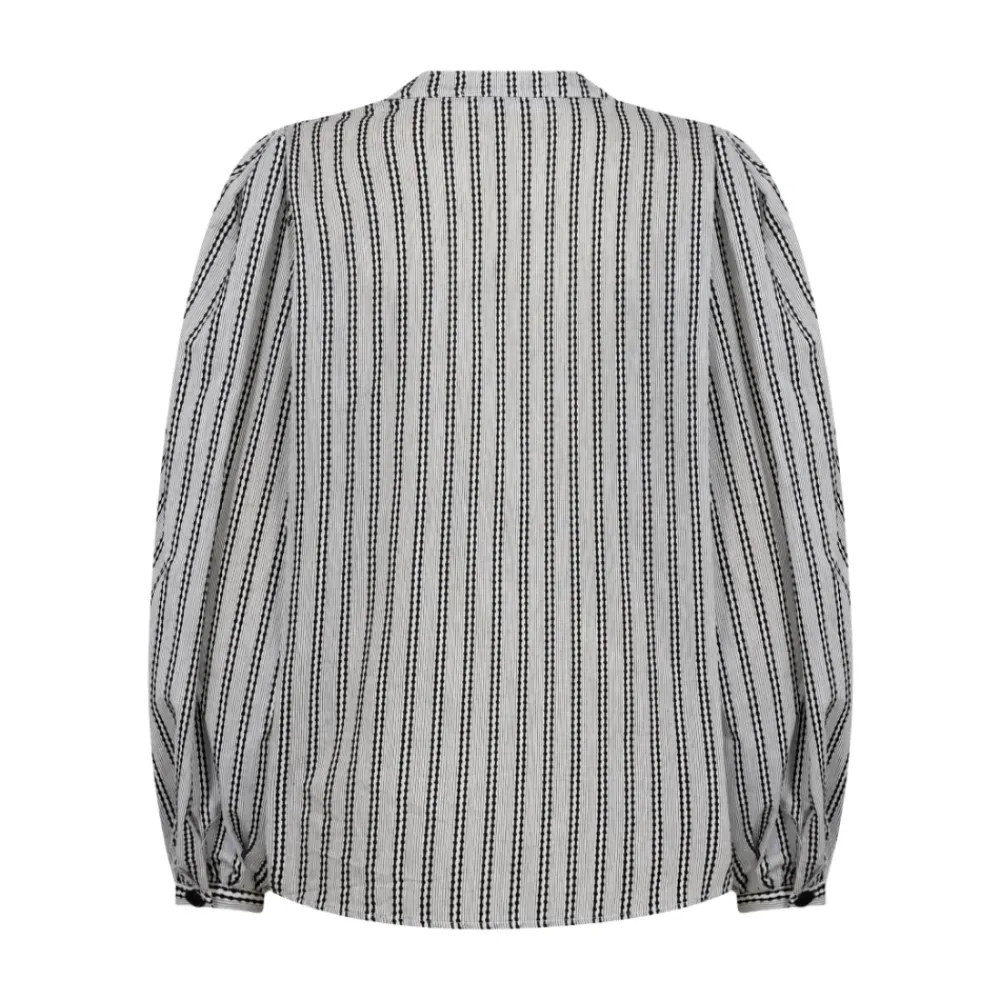 Bluser & Skjorter^Co'Couture Chic Sort og Hvid V-Shirt Grå