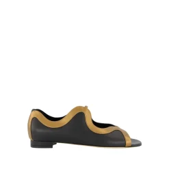 Sandaler^Manolo Blahnik Chilki Lædersandaler Sort