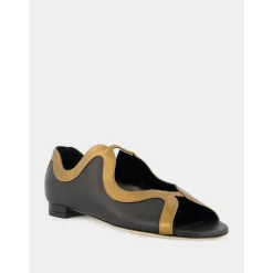 Sandaler^Manolo Blahnik Chilki Lædersandaler Sort