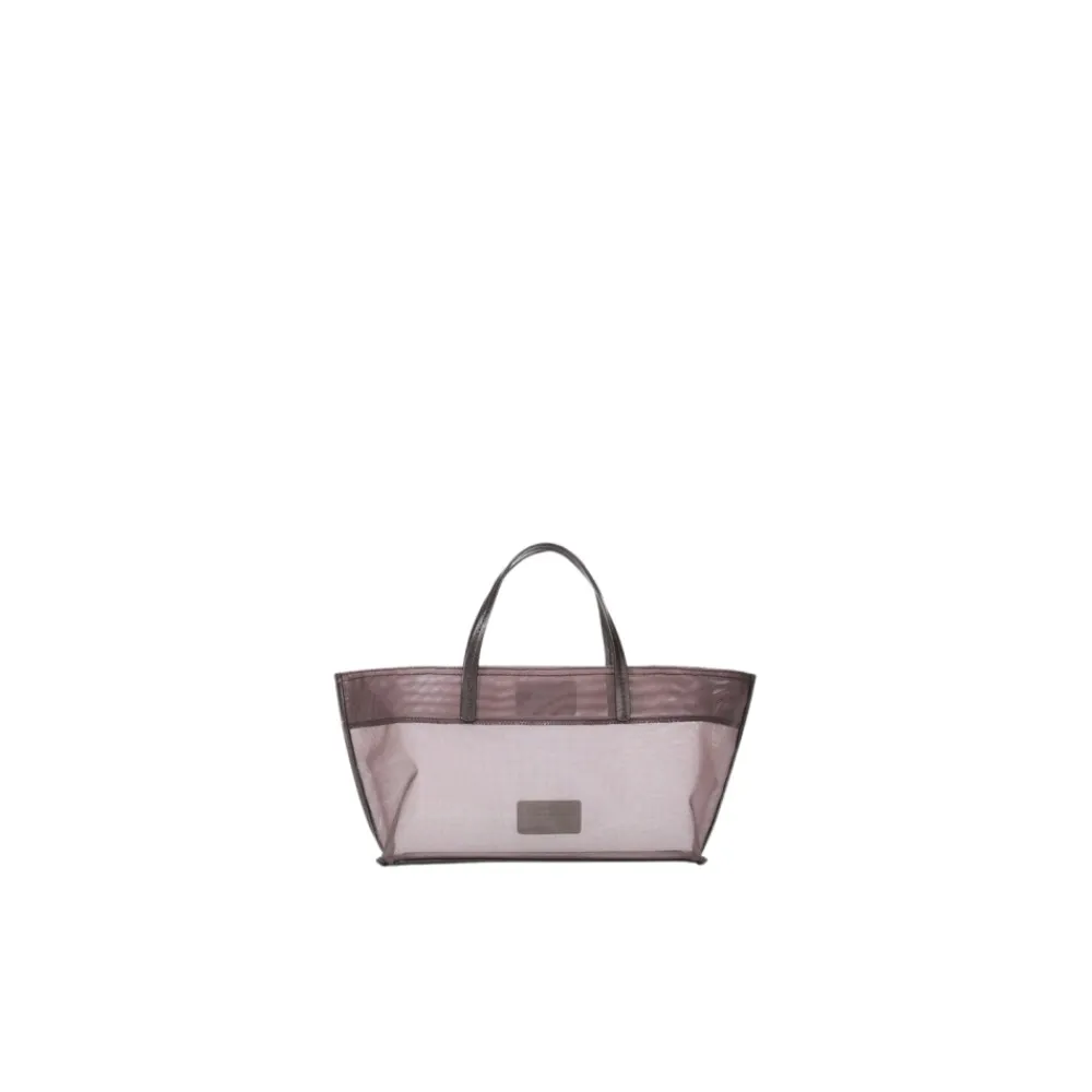 Bæltetasker^STAUD Christos Mini Mesh Tote Brun