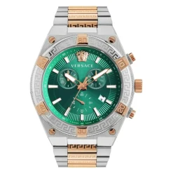 Ure^Versace Chronograph Watch Grøn