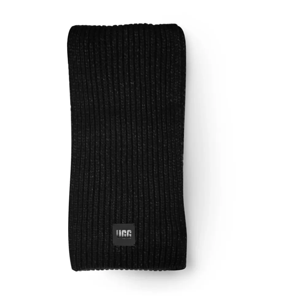 Tørklæder<UGG Chunky Damesjal Sort