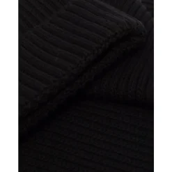 Huer, Kasketter & Hatte^Dsquared2 Chunky Ribbed Logo Sweater Sort