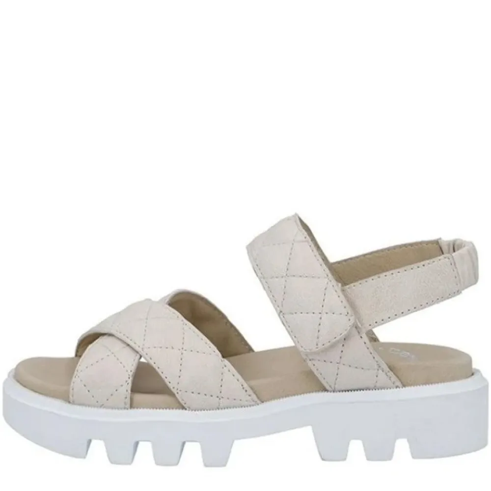 Sandaler<Cashott Chunky Sandal - Old Iron Calcare Grå