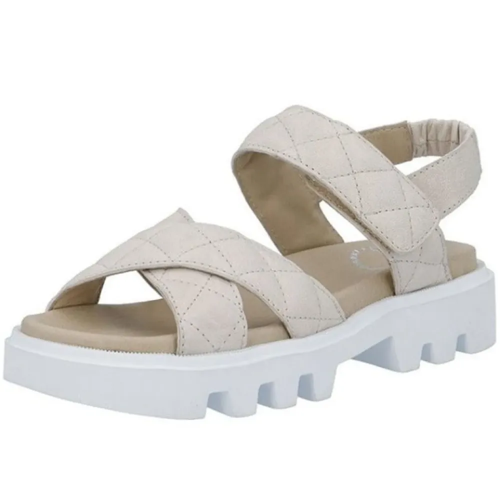 Sandaler<Cashott Chunky Sandal - Old Iron Calcare Grå