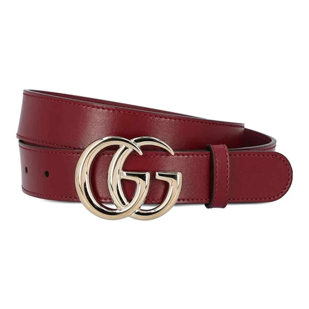Bælter<Gucci Cintura Rød