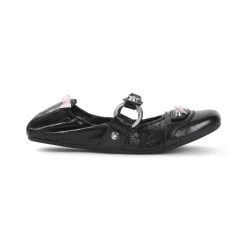 Ballerina Sko<Balenciaga City Flat L005 Sandaler Sort