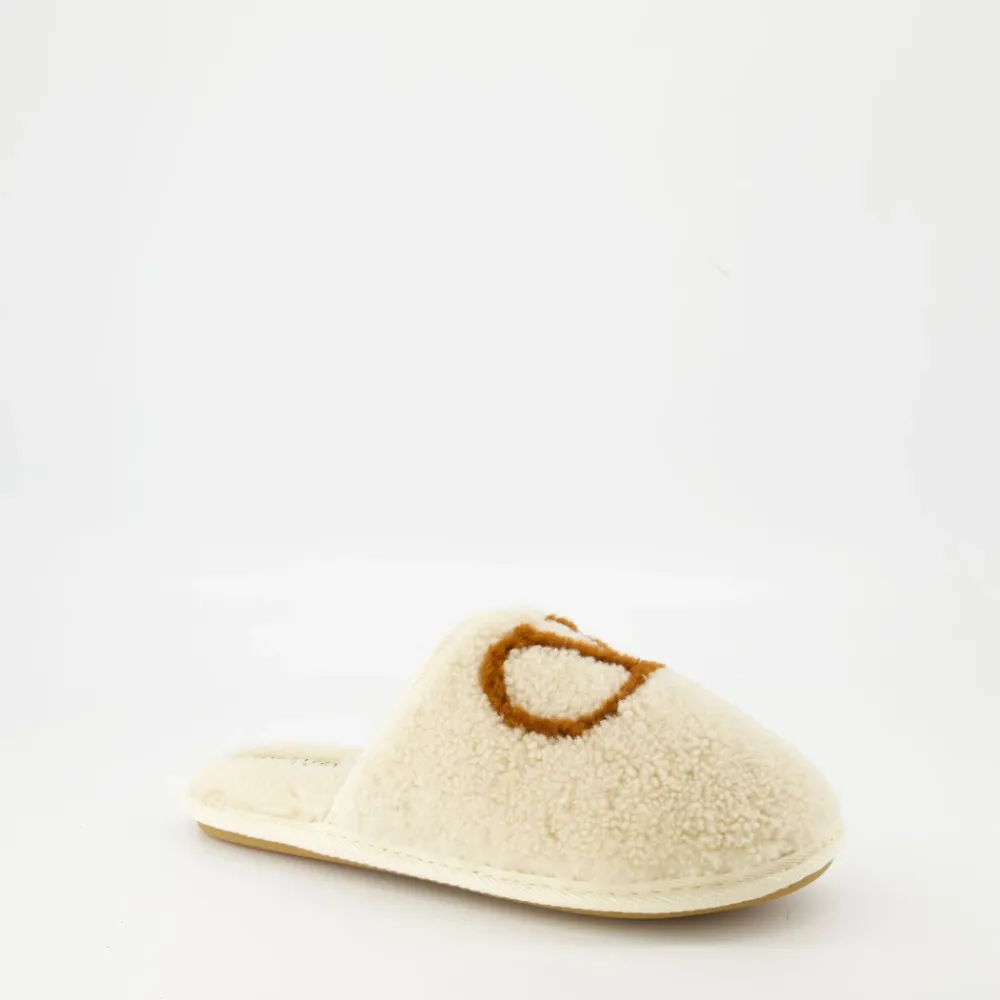 Hjemmesko<Valentino Garavani Claquettes Ta Chambre Beige