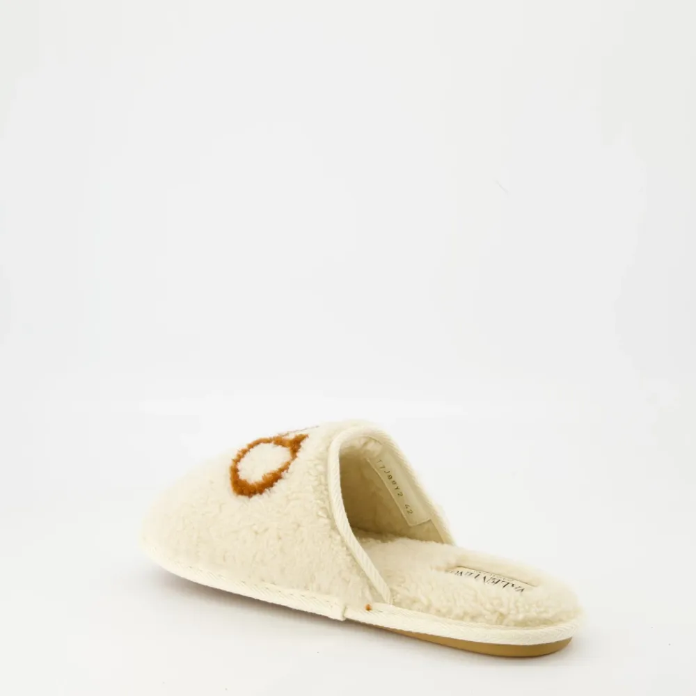 Hjemmesko<Valentino Garavani Claquettes Ta Chambre Beige